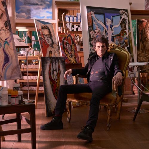 Ronnie Wood Art Exhibition To Open in Uptown Waterloo This Week!