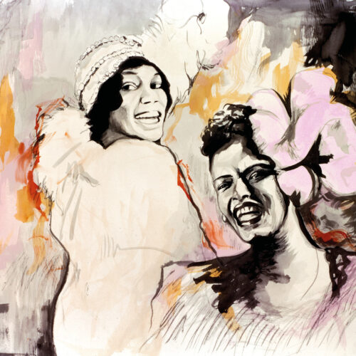 Billie Holiday and Bessie Smith